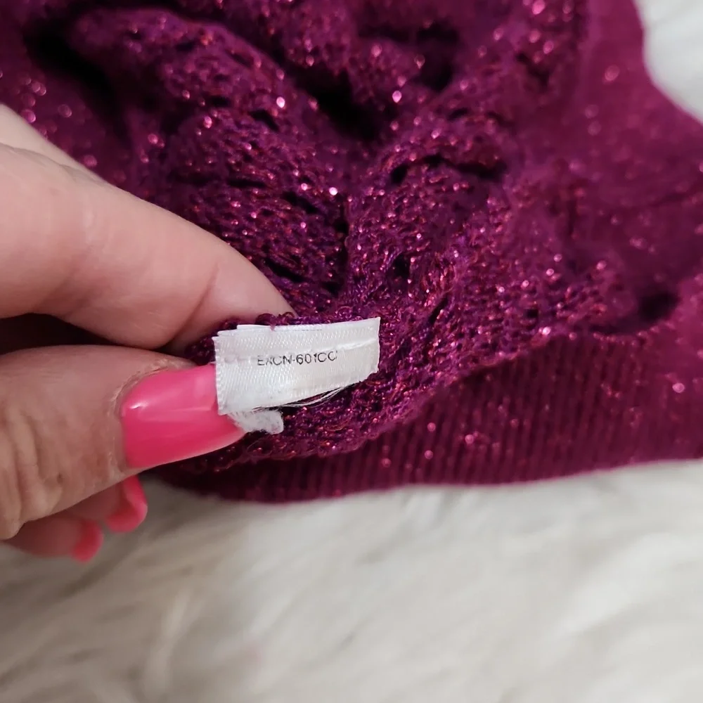 Express crochet sweater- extra small